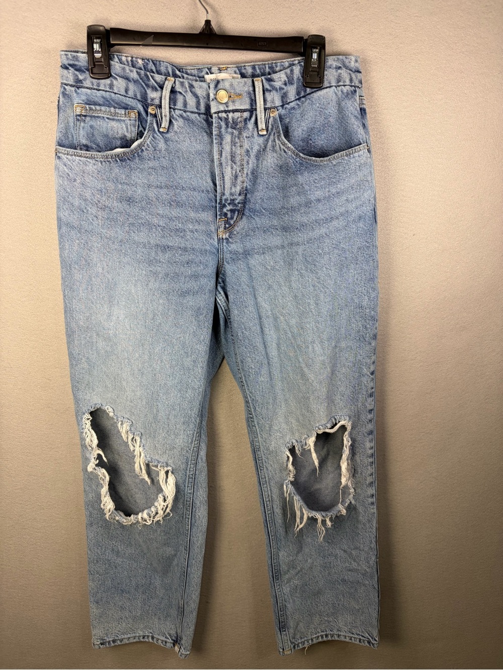 Good American Good Heritage baggy straight Jeans